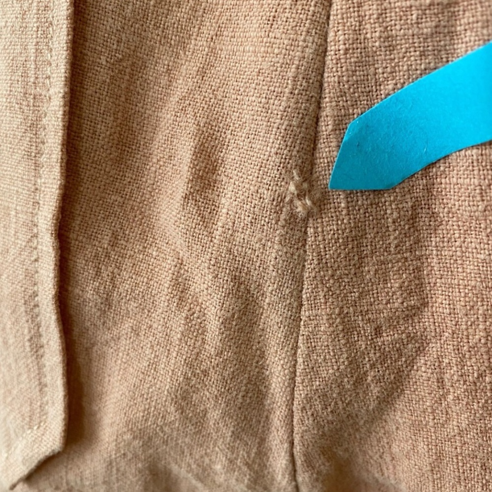 SAYLOR Roxie Linen Romper XS - Picture 9 of 11